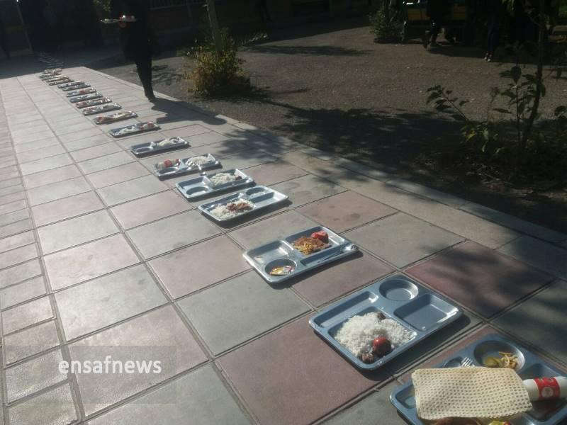 اعتراض دانشجویان دانشگاه تهران به کیفیت غذا
