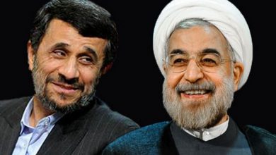 حسن روحانی - محمود احمدی نژاد