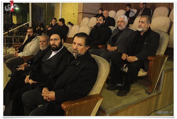 واکنش‌ها به احمد خمینی در وی‌آی‌پی عزاداری حسینی