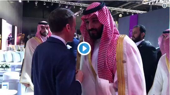 محمد بن سلمان - امانوئل مکرون
