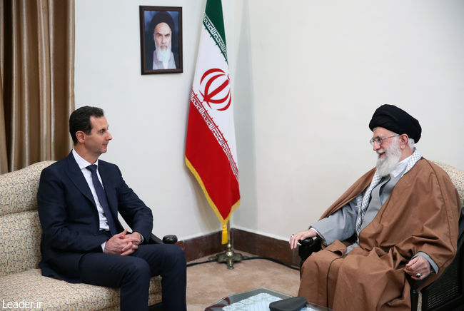 رهبری و بشار اسد