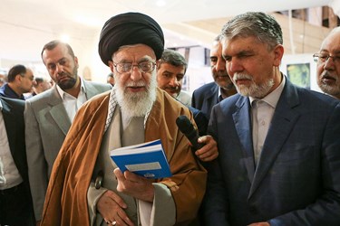 حضور رهبری در نمایشگاه کتاب