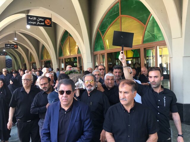 تشییع تورج لارودی