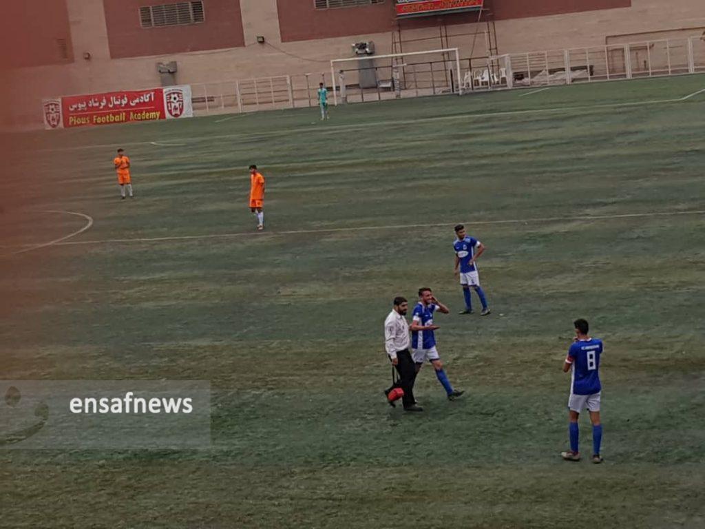 شکست تیم فوتبال امید بادران در آخرین بازی نیم فصل