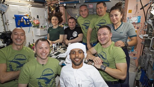 تصاویری از خلیج فارس و مکه از ایستگاه فضایی