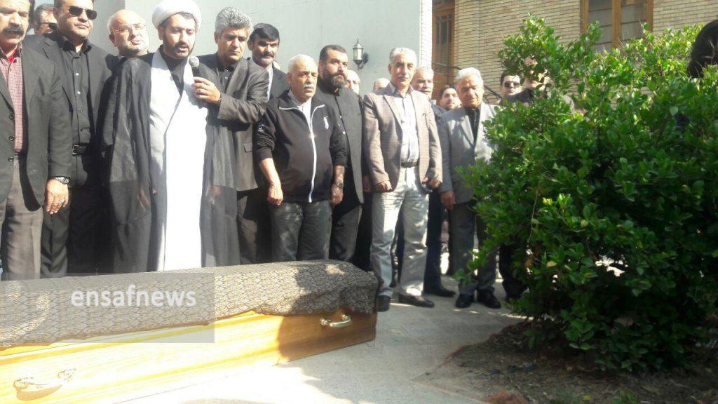 ابراهیم آبادی تشییع شد