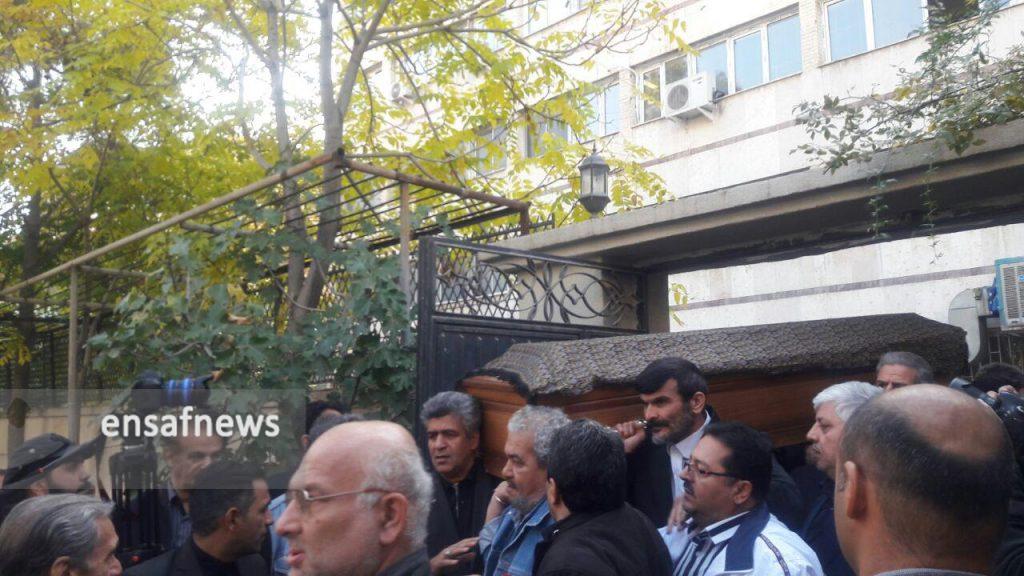 ابراهیم آبادی تشییع شد