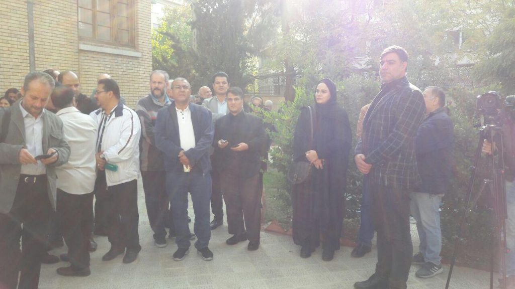 ابراهیم آبادی تشییع شد