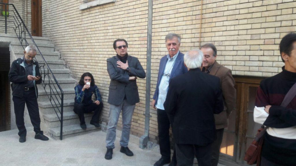 ابراهیم آبادی تشییع شد