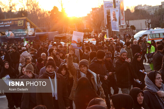 گزارش: تشییع پیکر شهید قاسم سلیمانی در تهران [+عکس] 
