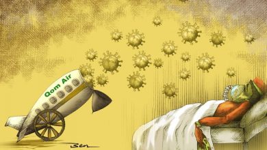 کارتون | آغاز سال نو، کود بالا گل بنفشه پایین | بنیامین آل علی کارتونیست انصاف نیوز