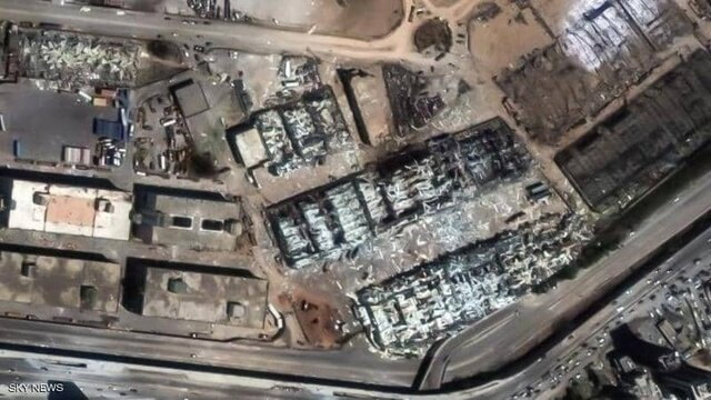 تصاویر بیروت قبل و بعد از انفجار