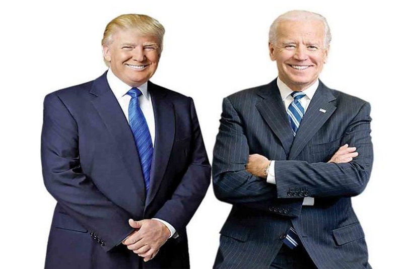 دونالد ترامپ و جو بایدن