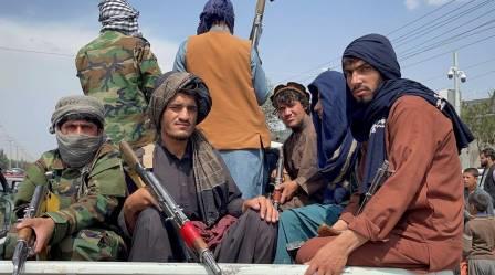 تصویر حضور هواداران طالبان روزهای نخست استقرار طالبان 