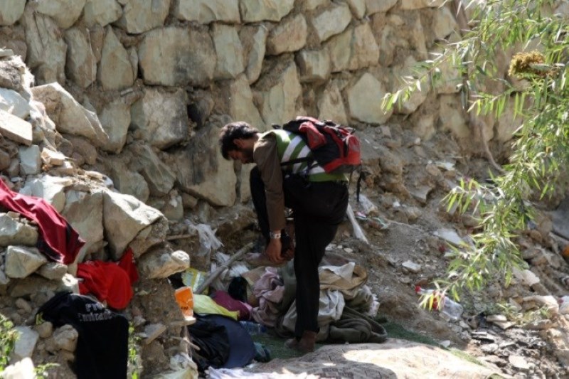 روایتی از آنچه در پاتوق زباله در دره فرحزاد می‌گذرد