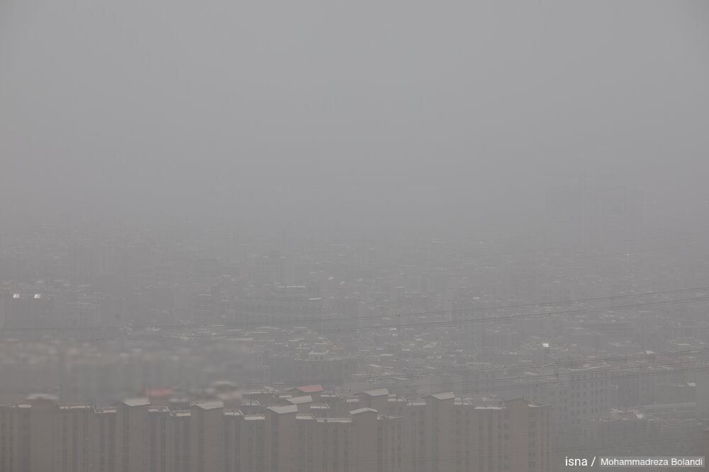 آلودگی و ریزگردها در تهران