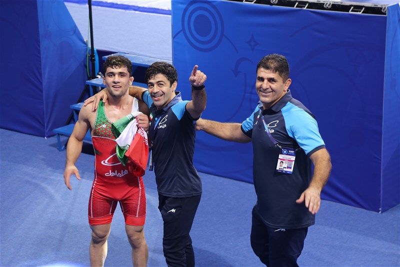 قهرمانی کشتی فرنگی ایران در جوانان جهان صوفیه 2022