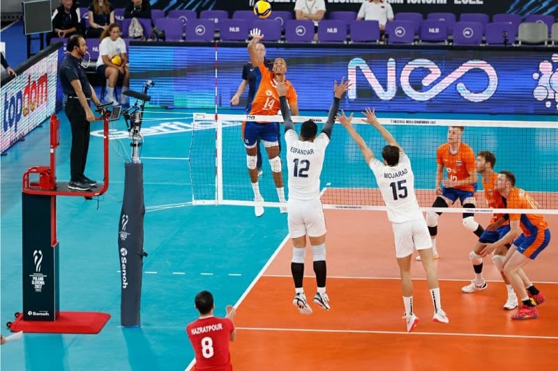 شکست والیبال ایران برابر هلند در والیبال قهرمانی جهان | ایران 1 _ هلند 3