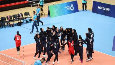 والیبال زنان ایران به فینال بازی های کشورهای اسلامی صعود کرد ؛ کار بزرگ دختران سروقامت ایرانی