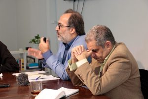 مناظره محمدجواد روح و دانیال معمار در دفتر انصاف نیوز