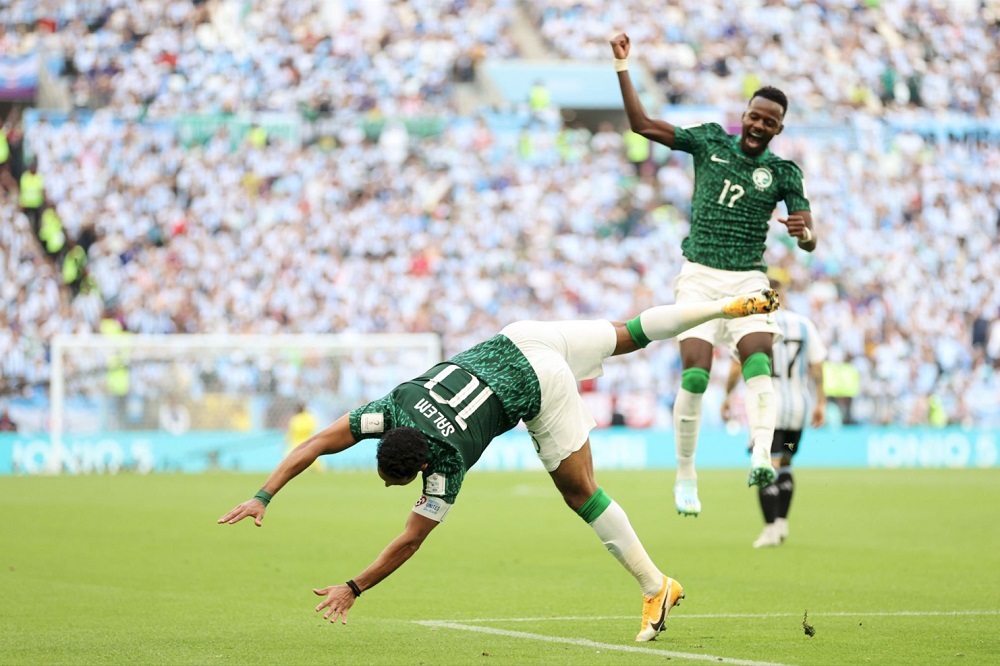 پیروزی تاریخی عربستان برابر آرژانتین در جام جهانی | مسی در چنگال عقاب صحرا اسیر شد!