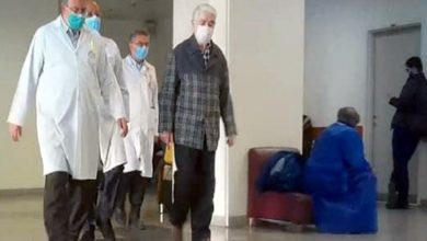 انتقال میرحسین موسوی به بیمارستان برای درمان آنفولانزا