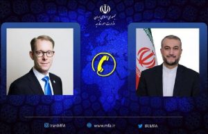 گفتگوی تلفنی وزیر خارجه سوئد و امیرعبداللهیان: کسی برای اهانت به قرآن مجوز نداده است
