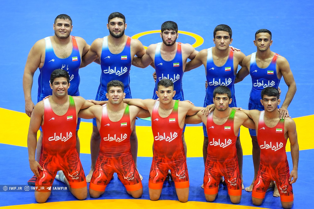 کشتی فرنگی جوانان جهان 2023 | چهارمین قهرمانی پیاپی تیم ملی ایران در جهان با 3 طلا، 2 نقره و 1 برنز (نتایج کامل اوزان ده‌گانه)